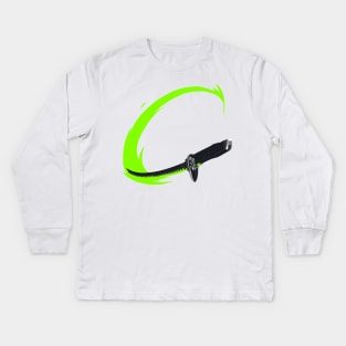 Genji Ryugekiken Kids Long Sleeve T-Shirt